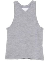 EMERSON RENALDI - Sleeveless V-Neck T-Shirt - Lyst