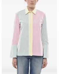 Marni - Camisa A Rayas Con Manga Acampanada - Lyst
