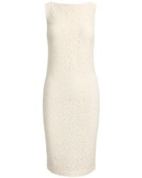Ralph Lauren - Lace Sleeveless Midi Dress - Lyst