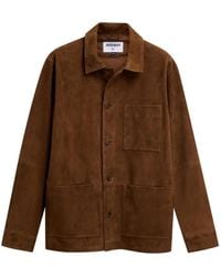 Sebago - Patch-Pocket Buttoned Leather Jacket - Lyst