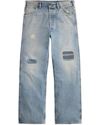 RRL - Jeans Con Design Patchwork - Lyst