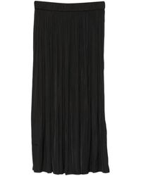 MAISON 123 - Pleated Skirt - Lyst
