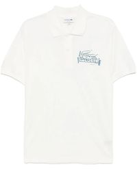 Lacoste - Classic Printed Polo Shirt - Lyst