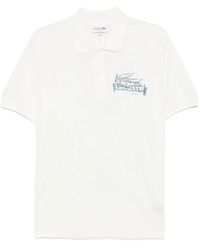 Lacoste - プリント ポロシャツ - Lyst