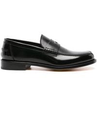 Doucal's - Penny-slot Patent Leather Loafers - Lyst