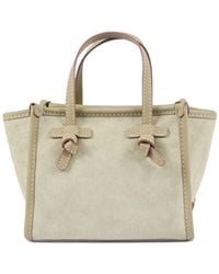 Gianni Chiarini - Knot-Detail Leather Shoulder Bag - Lyst