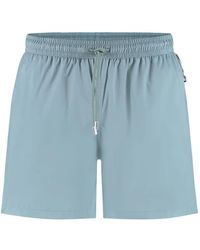 Fedeli - Madeira Drawstring Beachwear Shorts - Lyst