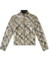 DIESEL - F Erequins Zip-Up Sweatshirt - Lyst