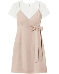 Twinset - Kleid im Layering-Look - Lyst