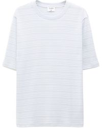 Filippa K - T-shirt en coton biologique à rayures - Lyst