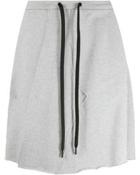 JORDANLUCA - Logo-Patch Cotton Track Shorts - Lyst