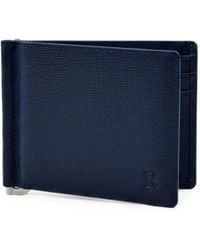 John Richmond - Logo-Debossed Bi-Fold Wallet - Lyst
