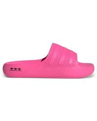 adidas - Adilette Ayoon Textured Slides - Lyst