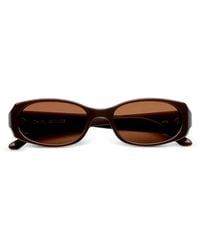 Chimi - Rotate Note Oval-Frame Sunglasses - Lyst