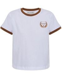 Munthe - Vagary Embroidered T-Shirt - Lyst