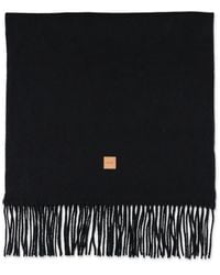 A.P.C. - Écharpes noires - Lyst