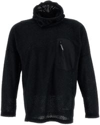 and wander - Air Fleece 2 Waffle-Knit Hoodie - Lyst