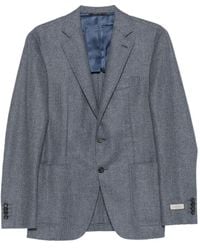 Canali - Textured Wool Blazer - Lyst