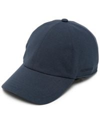 Zanone - Icecotton Logo-Embroidered Baseball Cap - Lyst