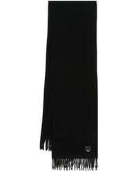 Maison Kitsuné - Sciarpa Con Ricamo - Lyst