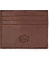 The Bridge - Logo-Debossed Leather Cardholder - Lyst