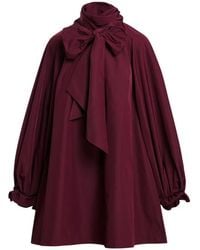 Essentiel Antwerp - Pussy-Bow A-Line Mini Dress - Lyst
