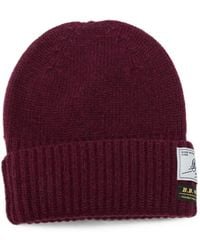 B.B. Wallace - Gerippte Beanie - Lyst