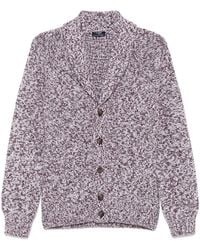 Barba Napoli - バージンウール カーディガン - Lyst
