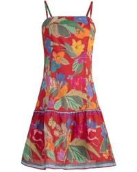 Marie Oliver - Abito Anita A Fiori Con Ruches - Lyst