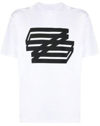 Junya Watanabe - T-shirt à imprimé graphique - Lyst