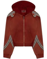 424 - Sudadera Con Capucha Y Bordado Rr - Lyst