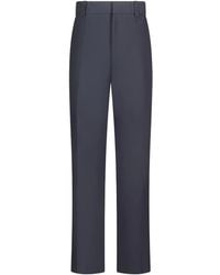 Jil Sander - Pressed-Crease Tailored Trousers - Lyst