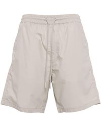 HUGO - Cotton Deck Shorts - Lyst
