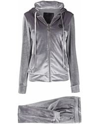 Philipp Plein - Logo-Embellished Velvet Tracksuit - Lyst