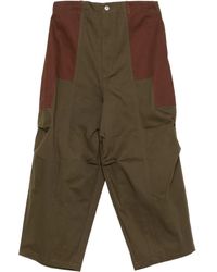 Perks And Mini - Contrast-Panel Trousers - Lyst
