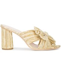 Loeffler Randall - Penny 90Mm Pleated Mules - Lyst