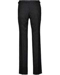 Tom Ford - Pinstripe Tailored Trousers - Lyst