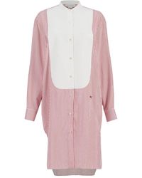 Stella McCartney - Robe-Chemise À Rayures - Lyst