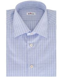 Kiton - Camicia A Quadri - Lyst