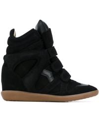 Isabel Marant - Bekett Leather Sneakers - Lyst