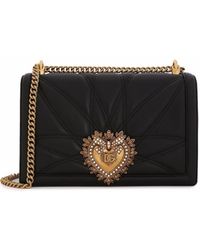 Dolce & Gabbana - Grand sac à bandoulière Devotion à design matelassé - Lyst