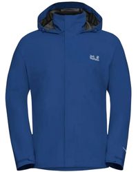 Jack Wolfskin - Veste Trailtime 2L À Capuche Et Logo Imprimé - Lyst