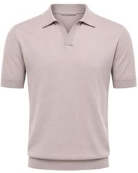 Lardini - T-Shirt À Col V - Lyst