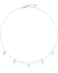 Missoma - Baya Pearl-Embellished Bead-Chain Necklace - Lyst