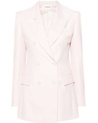 P.A.R.O.S.H. - Double-breasted Blazer - Lyst