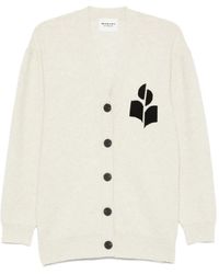 Isabel Marant - Cardigan Con Bottoni E Scollo A V - Lyst