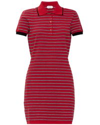 Versace - Vestido Corto Con Motivo Greca - Lyst