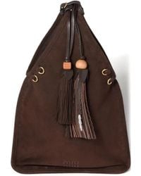 Miu Miu - Bolso shopper con detalle de borlas - Lyst