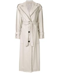 Ruban Cream Trenchcoat - Naturel