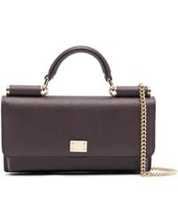 Dolce & Gabbana - Borsa Mini Con Effetto Iguana - Lyst